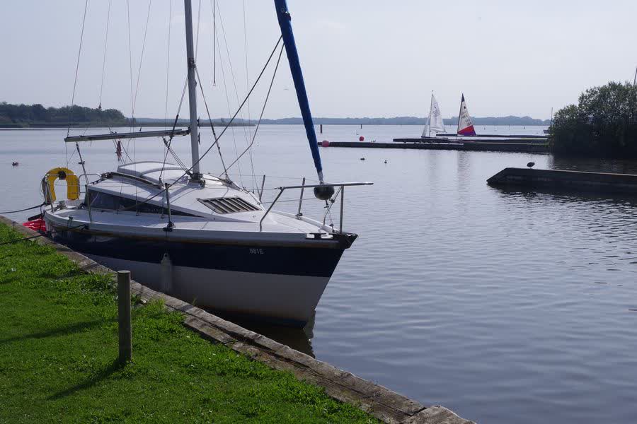 Boats on Hickling Broad