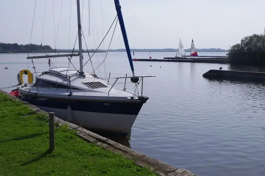 Boats on Hickling Broad