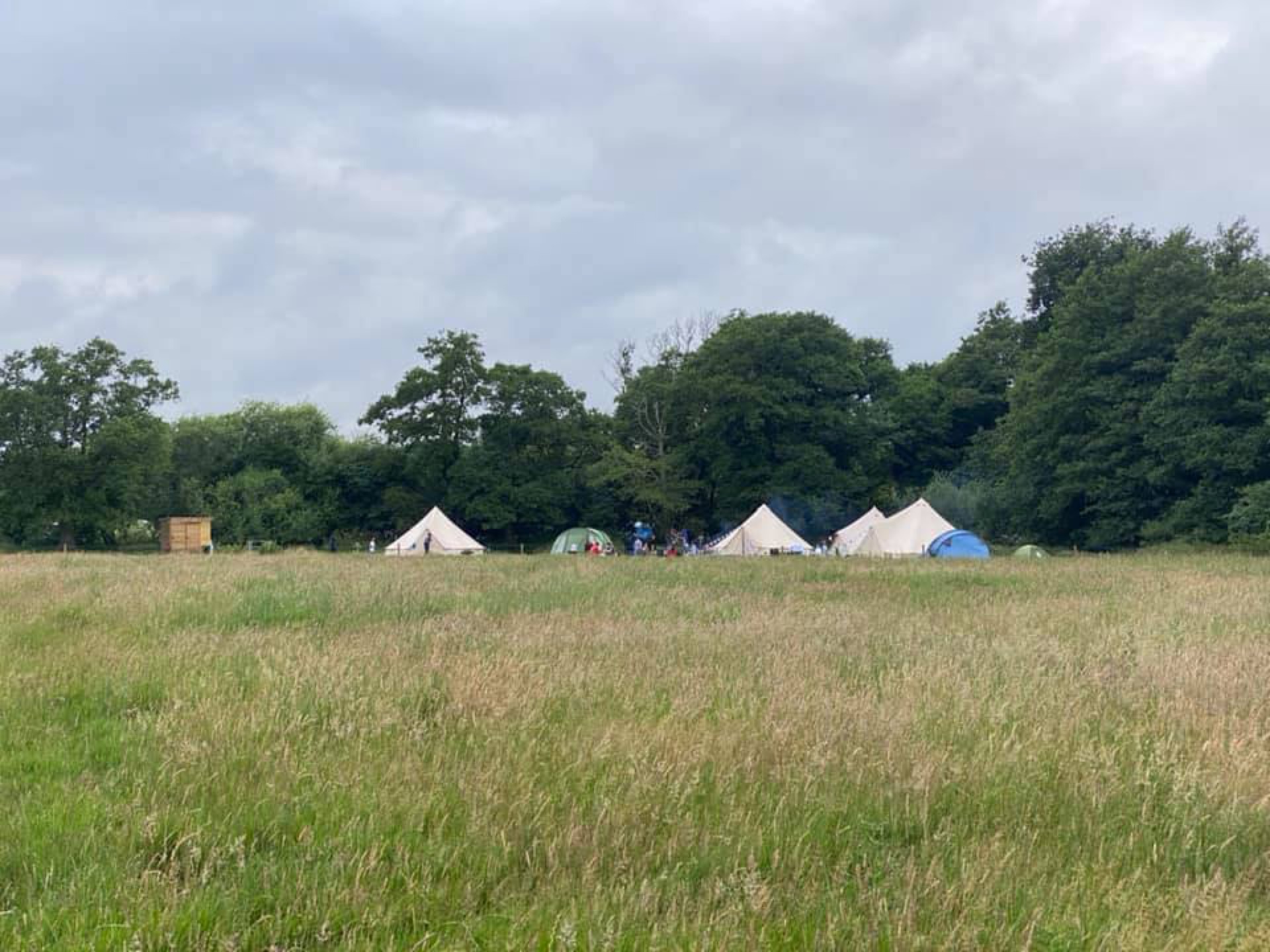Camping pitches