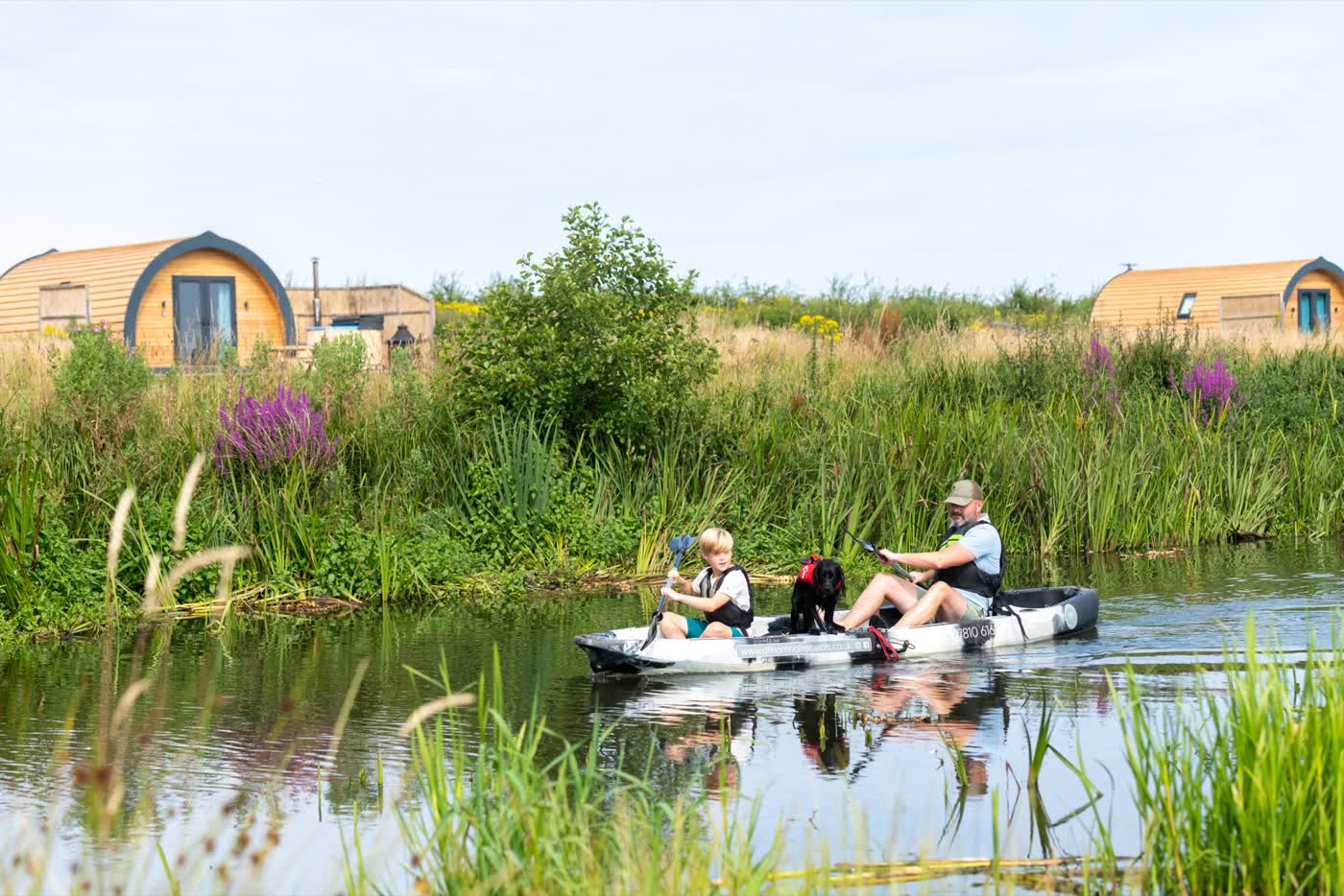 Paddling from the doorstep